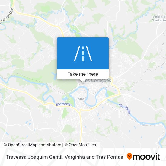 Travessa Joaquim Gentil map