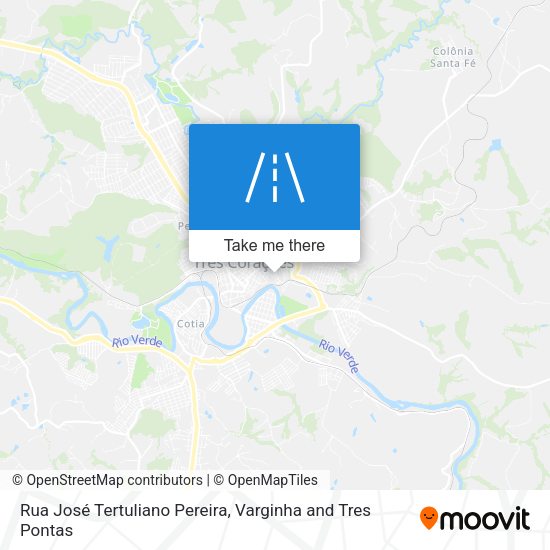 Rua José Tertuliano Pereira map