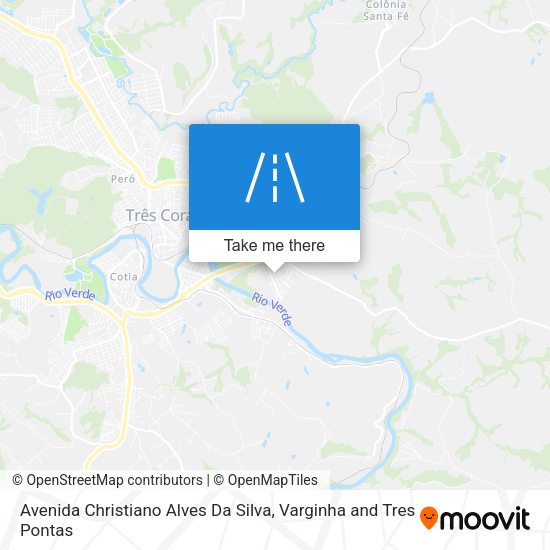 Avenida Christiano Alves Da Silva map