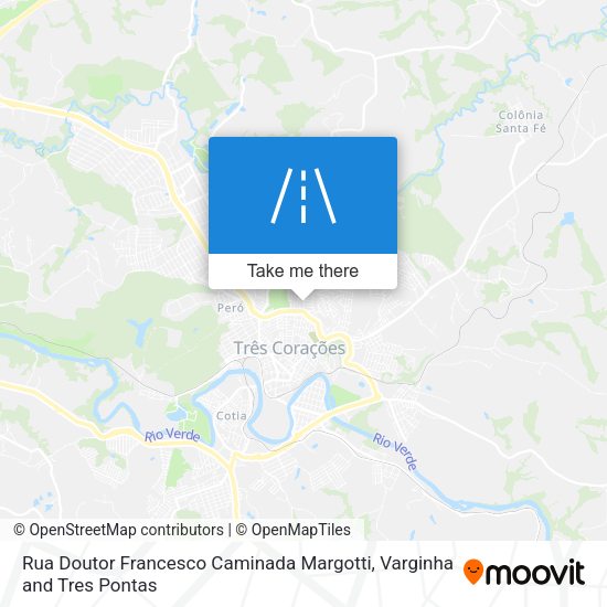Rua Doutor Francesco Caminada Margotti map