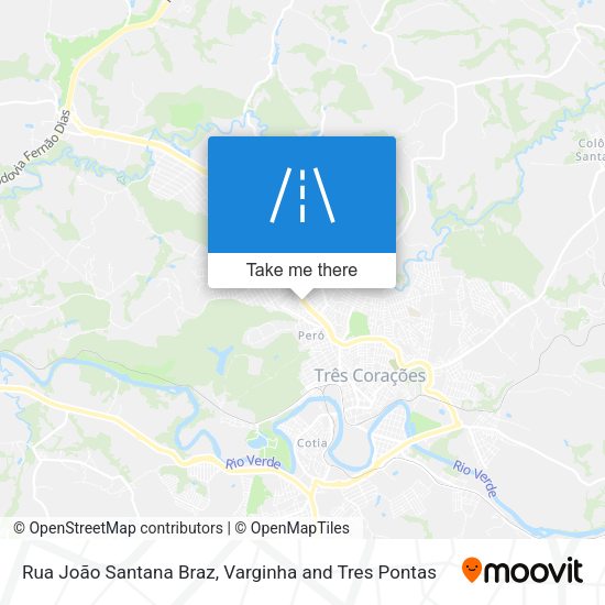 Rua João Santana Braz map