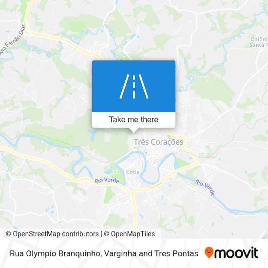 Rua Olympio Branquinho map