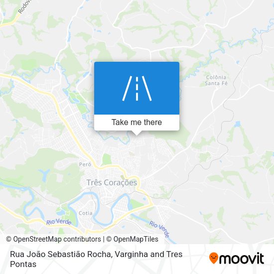 Rua João Sebastião Rocha map