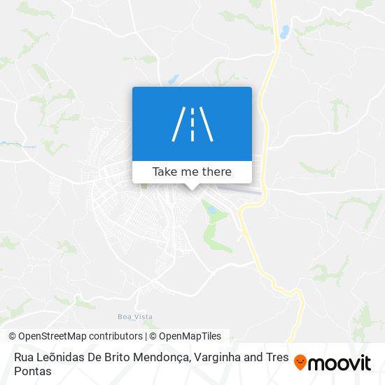 Rua Leõnidas De Brito Mendonça map