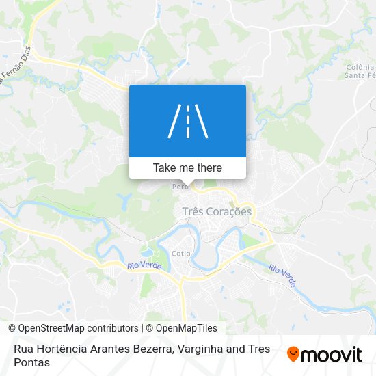 Rua Hortência Arantes Bezerra map