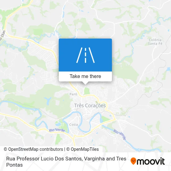Rua Professor Lucio Dos Santos map