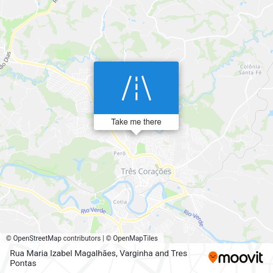 Rua Maria Izabel Magalhães map