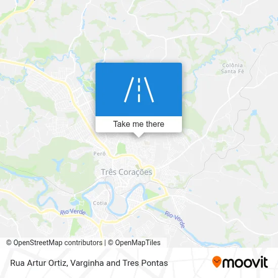 Rua Artur Ortiz map