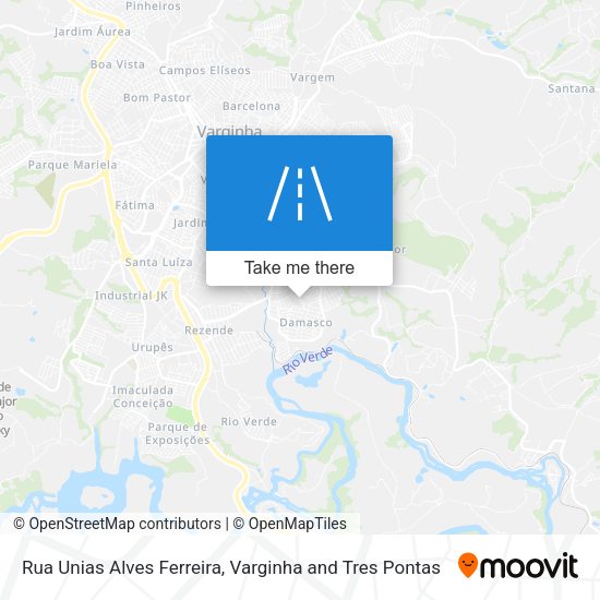 Rua Unias Alves Ferreira map