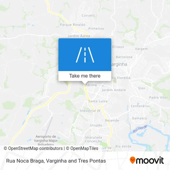 Rua Noca Braga map