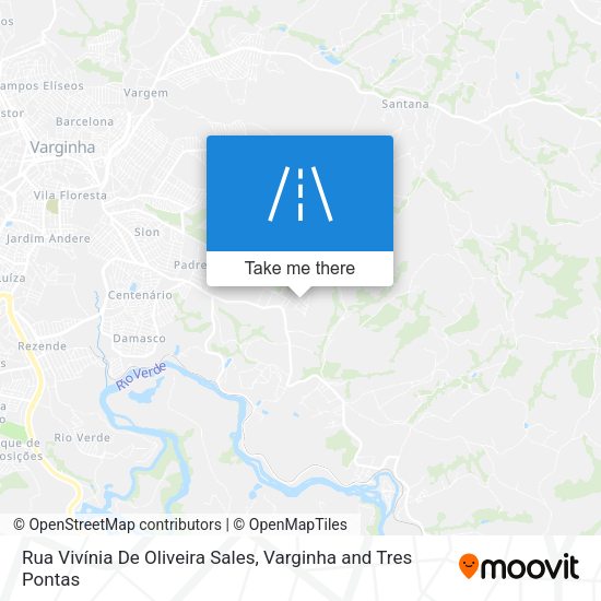 Rua Vivínia De Oliveira Sales map