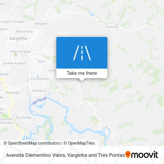 Avenida Clementino Vieira map