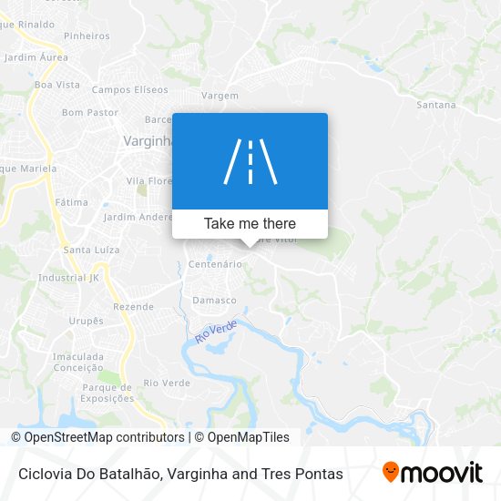 Ciclovia Do Batalhão map