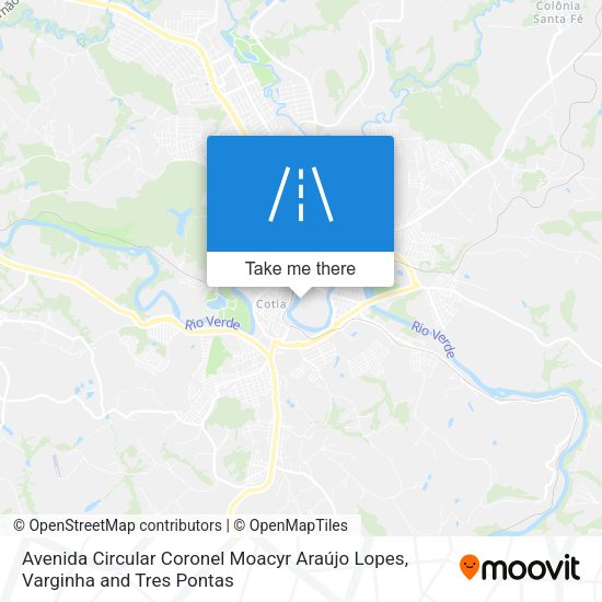Avenida Circular Coronel Moacyr Araújo Lopes map