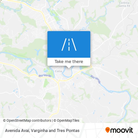 Avenida Avaí map