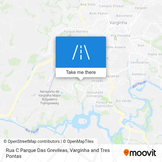 Rua C Parque Das Grevileas map