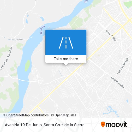 Avenida 19 De Junio map