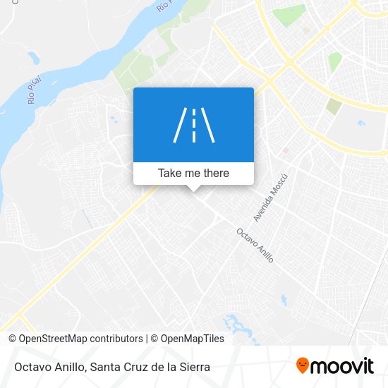 Octavo Anillo map