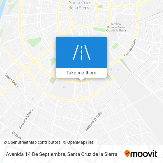 Mapa de Avenida 14 De Septiembre