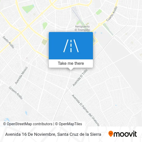 Avenida 16 De Noviembre map
