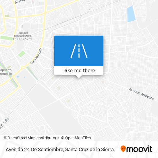 Avenida 24 De Septiembre map