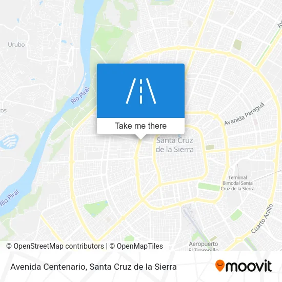 Avenida Centenario map