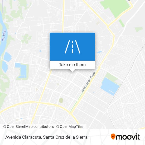 Avenida Claracuta map