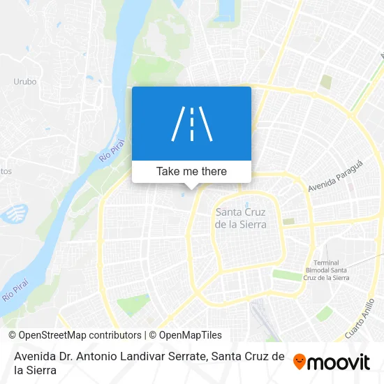 Avenida Dr. Antonio Landivar Serrate map