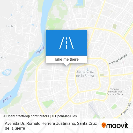 Avenida Dr. Rómulo Herrera Justiniano map