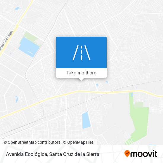 Avenida Ecológica map