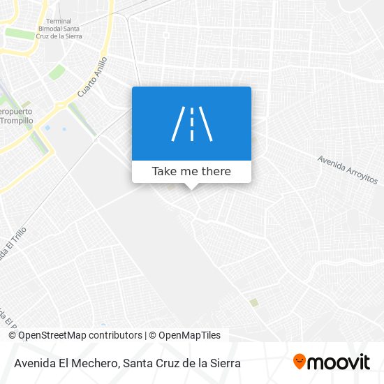 Avenida El Mechero map