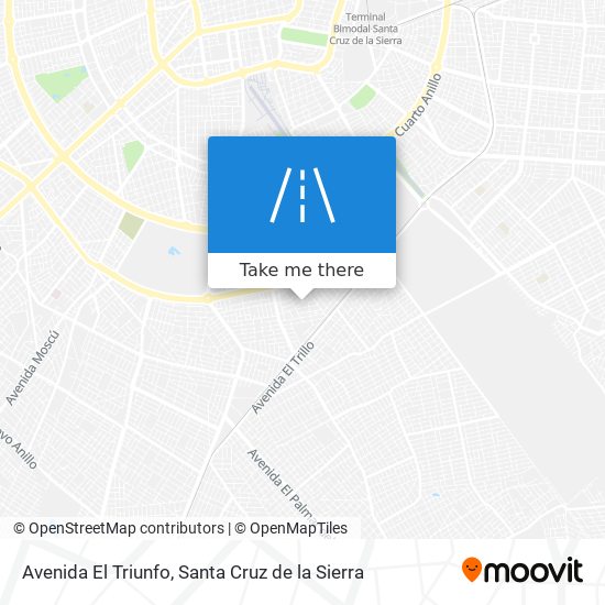 Mapa de Avenida El Triunfo