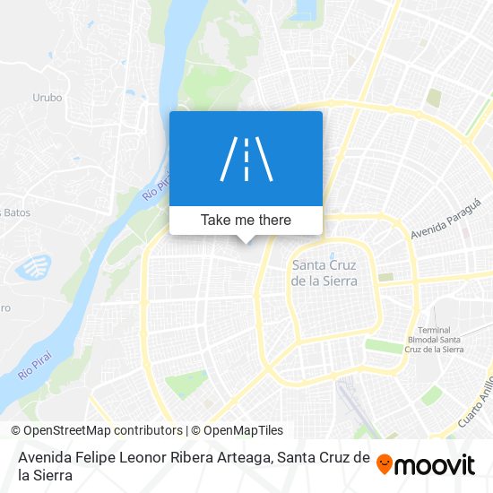 Avenida Felipe Leonor Ribera Arteaga map