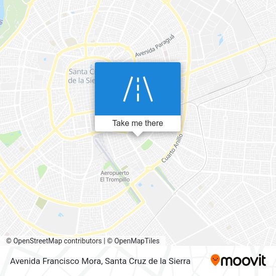Avenida Francisco Mora map