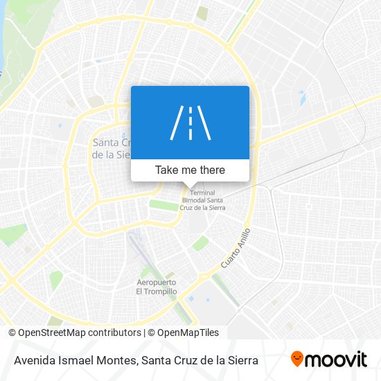 Avenida Ismael Montes map