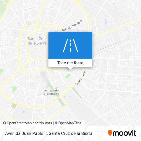 Avenida Juan Pablo II map
