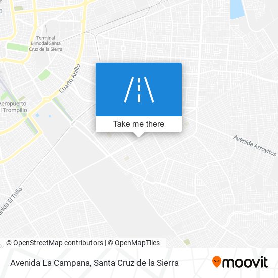 Mapa de Avenida La Campana