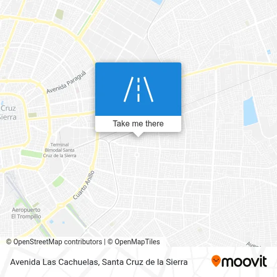 Avenida Las Cachuelas map