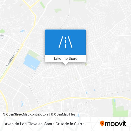 Avenida Los Claveles map