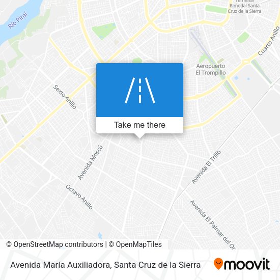 Mapa de Avenida María Auxiliadora