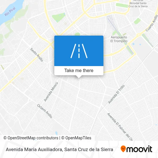 Avenida María Auxiliadora map