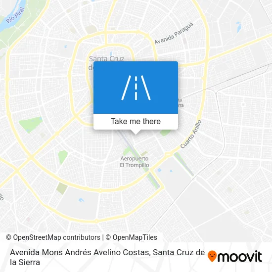 Avenida Mons Andrés Avelino Costas map