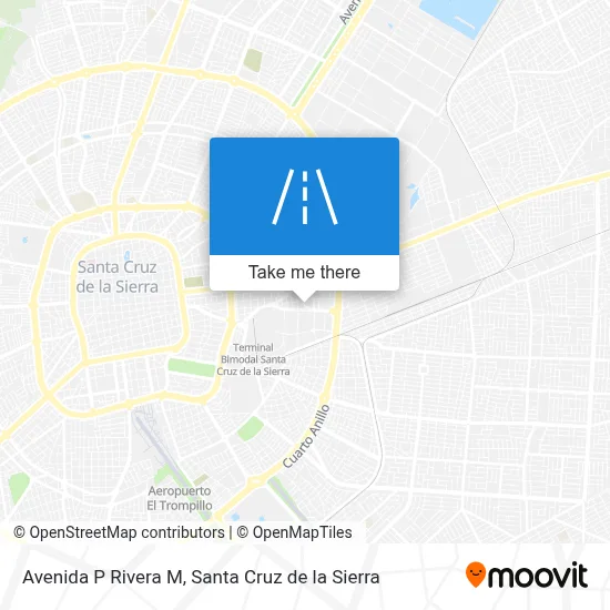 Mapa de Avenida P Rivera M