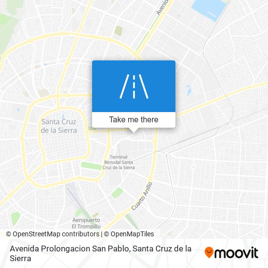 Avenida Prolongacion San Pablo map