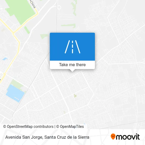 Avenida San Jorge map