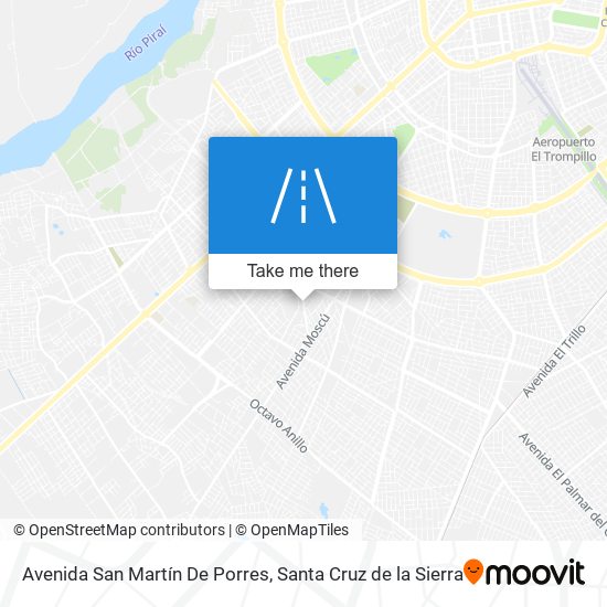 Avenida San Martín De Porres map