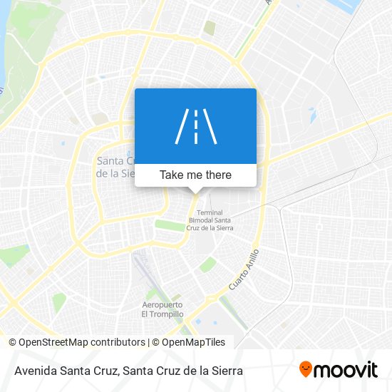 Avenida Santa Cruz map