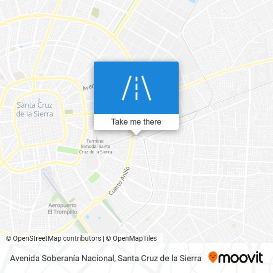 Avenida Soberanía Nacional map