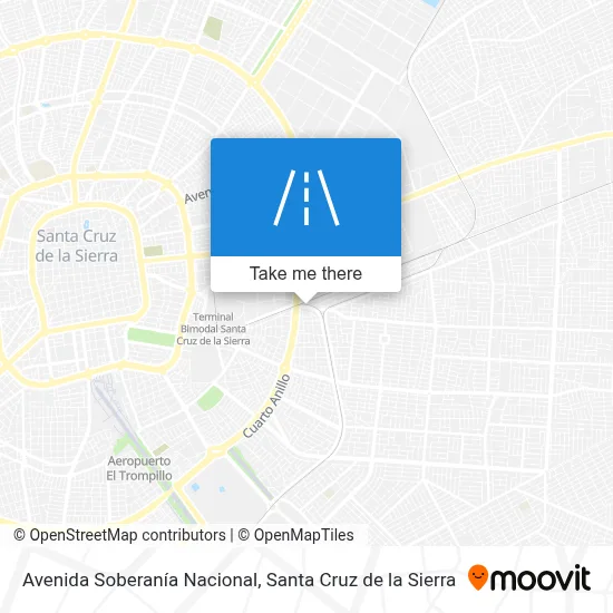 Avenida Soberanía Nacional map