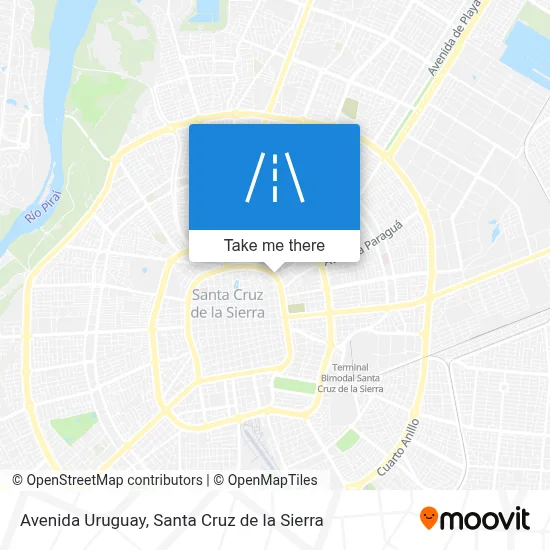 Avenida Uruguay map